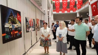 15 Temmuz Demokrasi ve Milli Birlik Günü Davetli Ulusal Karma Sergisi açıldı