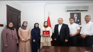 15 Temmuz gazisinden Müftü Kazancıya ziyaret