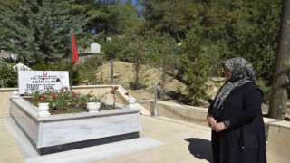 15 Temmuz şehidi Akif Altay mezarı başında anıldı