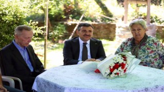 15 Temmuz şehidi Ufuk Baysanın baba ocağına ziyaret