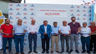 1.Sınıf Atık Getirme Merkezi açıldı
