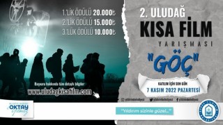 2. Uludağ Kısa Film Yarışmasına başvurular başladı