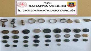 43 parça tarihi eserle yakalandı