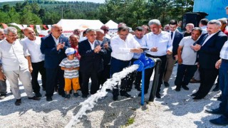 60 yıllık su sorunu çözüldü