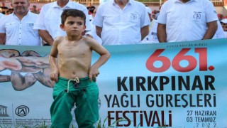 661. Tarihi Kırkpınar Yağlı Güreşlerinin resmi açılışı yapıldı