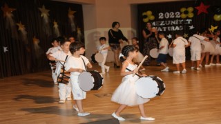 75. Yıl Kreş ve Çocuk Kulübü öğrencilerine coşkulu mezuniyet töreni