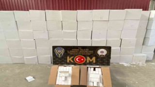 Adanada 39 milyon 260 bin kaçak makaron ele geçirildi