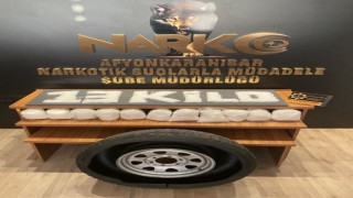 Afyonkarahisar polisinden yılın en büyük uyuşturucu operasyonu