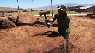 Ahlat taşına alternatif Güroymak taşı