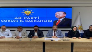 AK Parti Çorum İl Başkanı Yusuf Ahlatcı: