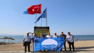 Akçay Yeni Mahalle Plajına Mavi Bayrak