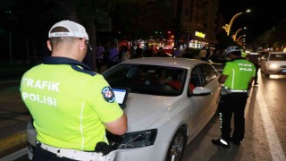 Aksarayda trafik denetimleri sürüyor
