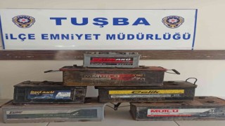 Akü hırsızları tutuklandı