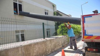 Alanya Belediyesi okullarda mesai yapıyor