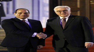Almanya Cumhurbaşkanı Steinmeier, Mısır Cumhurbaşkanı Sisi ile görüştü