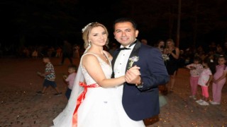 Amerikalı geline Amasyada Türk usulü düğün