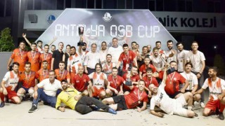 Antalya OSB Firmalar Arası Halı Saha Futbol Turnuvası sona erdi