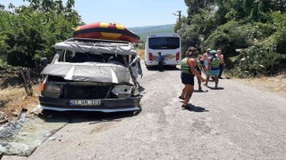 Antalyada rafting dönüşü kaza: 8 yaralı