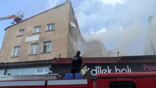Apartta çıkan yangın korkuttu