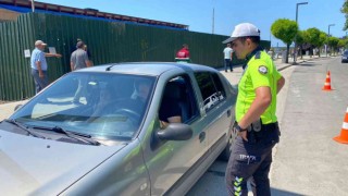 Araçları tek tek sorguladılar, kurallara uymayanlara cezai işlem uyguladılar