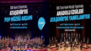 Ataşehirde açık hava konserleri başlıyor