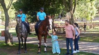 Atlı Jandarma Timinin park ve mesire alanlarındaki görevi sona erdi