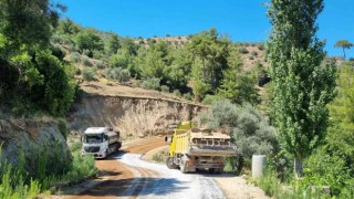 Aydın Büyükşehir Belediyesinden Bozdoğanda yol çalışması