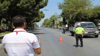 Aydında bayram öncesi drone destekli trafik denetimi yapıldı