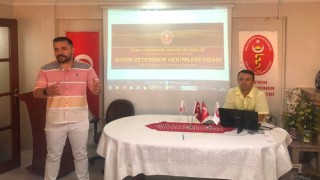 Aydında veterinerler hekimlere yönelik hizmet içi eğitimler sürüyor