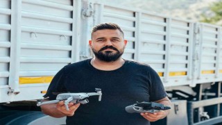 Aydınlı fotoğraf sanatçısı merakını drone ile giderdi