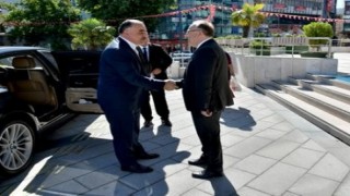Azerbaycan Ankara Büyükelçisi Reşad Memmedov,Vali Tutulmazı ziyaret etti