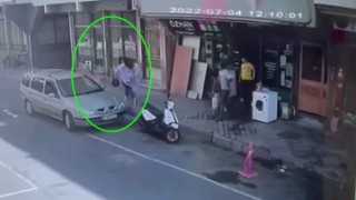 Bağcılarda kapkaç kamerada