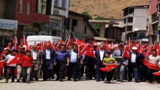 Bahçesarayda 15 Temmuz şehitleri için anma töreni düzenlendi