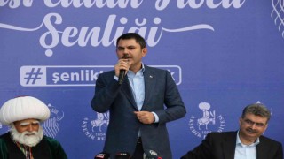 Bakan Kurum 63. Uluslararası Akşehir Nasreddin Hoca Şenliğine katıldı