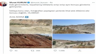 Bakan Kurumdan ithal atık iddialarına yanıt