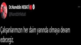 Bakan Nebati: Çalışanların yemek kartlarına yüklenen bir günlük yemek bedeli için 34 TLlik istisna tutarını 1 Temmuzdan itibaren 51 TLye çıkardık