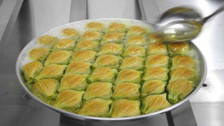 Baklavacıların bayram mesaisi başladı