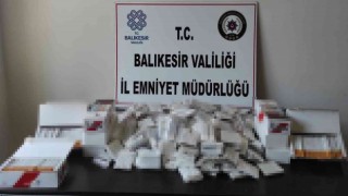 Balıkesirde kaçak tütün operasyonu