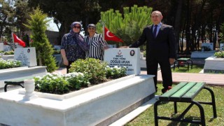 Bandırmada Şehitlik Ziyareti