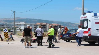 Bandırmada trafik kazası: 1 yaralı