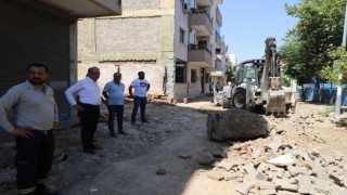 Başkan Akından çalışmalara yakın takip
