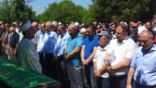 Başkan Arslanın babası son yolculuğuna uğurlandı