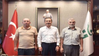 Başkan Ataç, Döğerli başkanları ağırladı