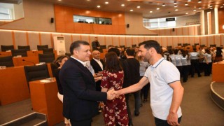 Başkan Bozkurt personeliyle tek tek bayramlaştı