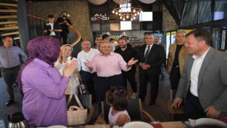 Başkan Büyükkılıç çocukluk günlerini yeniden yaşadı