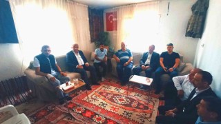 Başkan Çalışkandan Pençe Kilit Operasyonunda yaralanan askere ziyaret