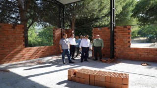 Başkan Çelik Sancaklıuzunçınarda incelemelerde bulundu