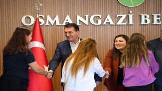Başkan Dündar personelle bayramlaştı