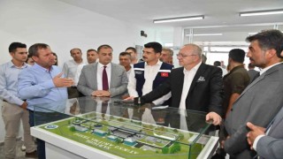 Başkan Ergün, 55 milyon TLlik tesisi inceledi