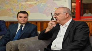 Başkan Ergünden nöbetçi birimlere bayram ziyareti